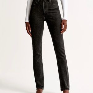 Abercrombie and Fitch 90’s Slim Straight Ultra High Rise size 26/2